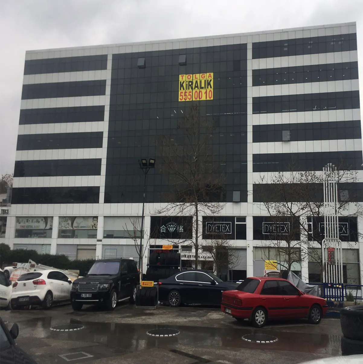 Avrasya Plaza — akşam görünümü