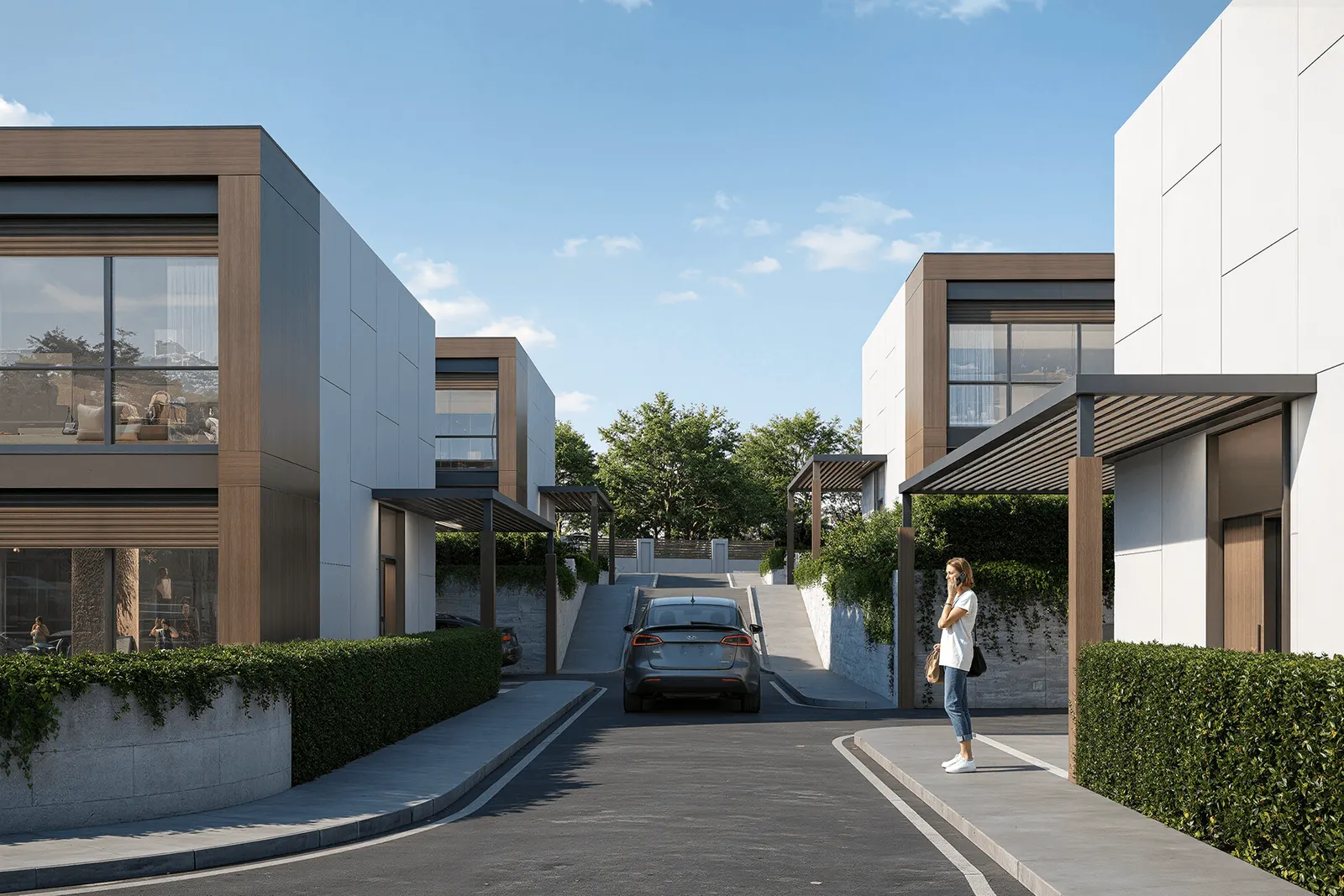 Silva Beykoz — villa yerleşkesi render görseli 6