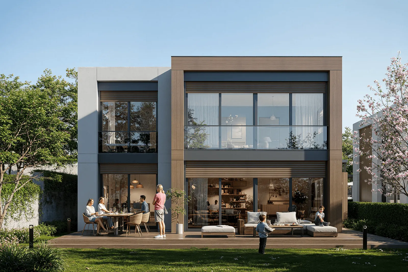 Silva Beykoz — villa yerleşkesi render görseli 7