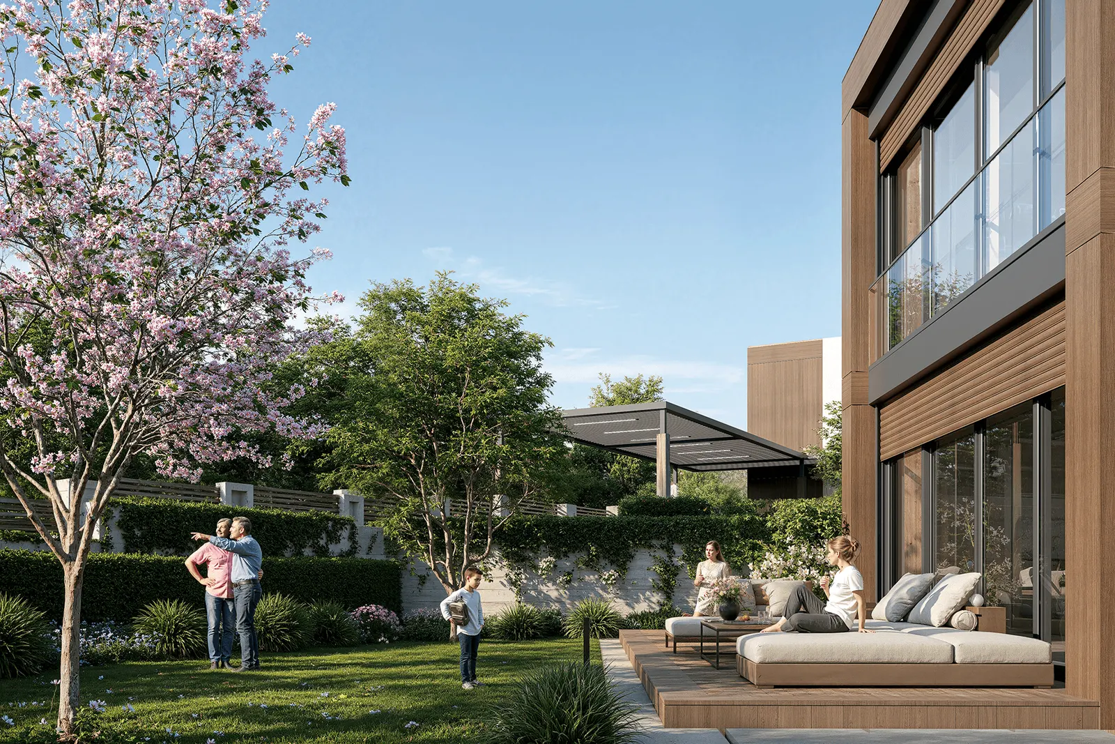 Silva Beykoz — villa yerleşkesi render görseli 8